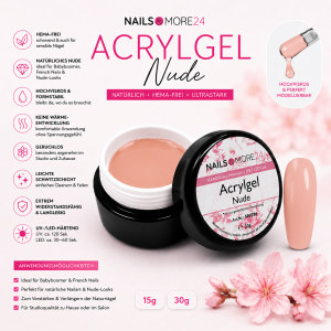 NAM24 - Acrylgel Nude (15-30g)
